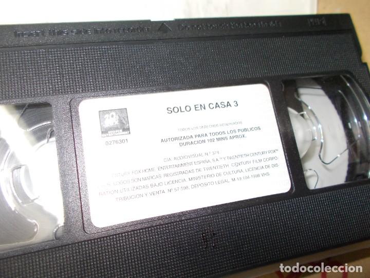 Cine: SOLO EN CASA 3 VHS - Foto 2