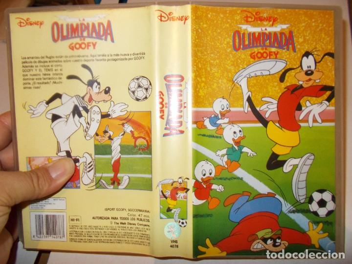 Cinema: LA OLIMPIADA DE GOOFY VHS