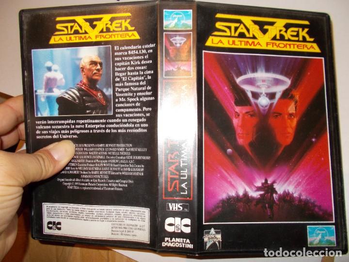 Cine: STAR TREK LA ULTIMA FRONTERA VHS