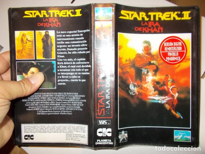 Cine: STAR TREK 2 LA IRA DE KHAN VHS