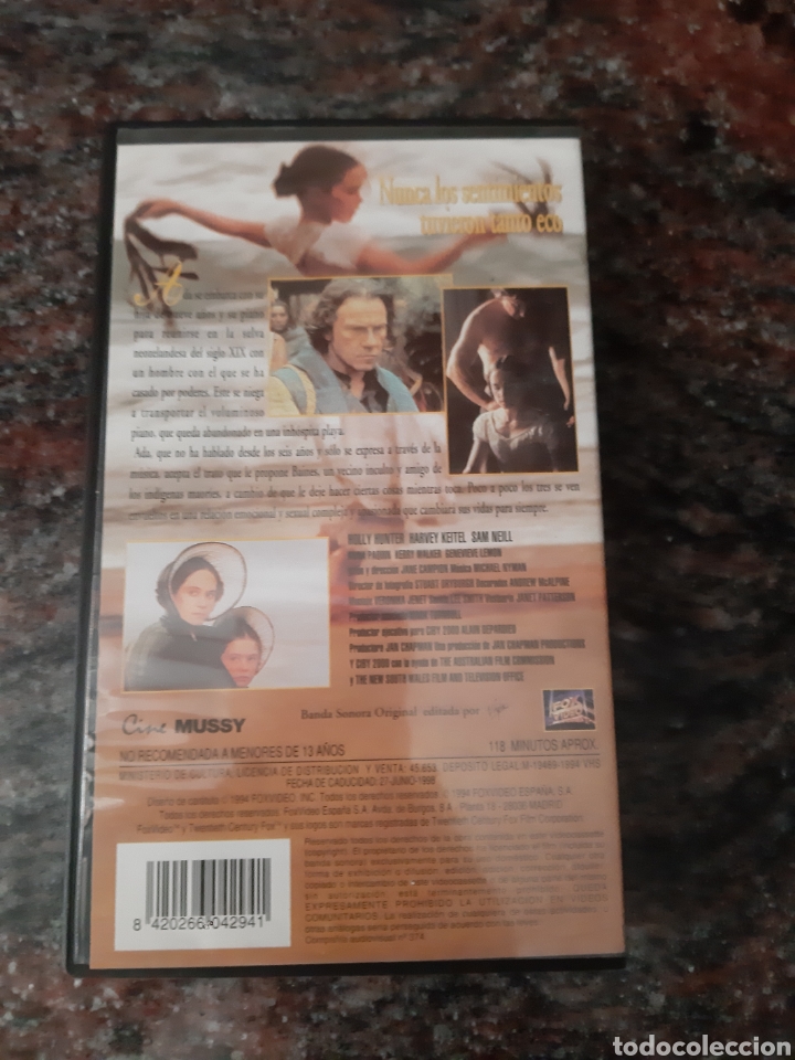 Cine: VHS El Piano - Foto 2