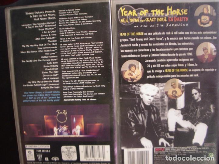 Cine: NEIL YOUNG 2 CINTAS VHS - Foto 2