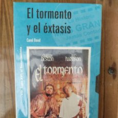 Cine: VHS COLECCIÓN EL MUNDO, EL TORMENTO Y EL ÉXTASIS, CHARLTON HESTON