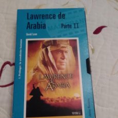 Cine: VHS LAWRENCE DE ARABIA PARTE 2. Lote 293632643