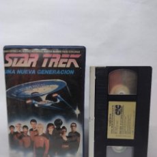Cine: STAR TREK . UNA NUEVA GENERACION - VHS.VIDEO CLUB 1º EDICION. Lote 294024983