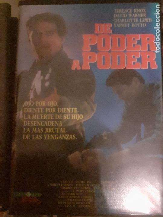 DE PODER A PODER. PELICULA VHS. (Cine - Películas - VHS)