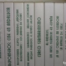 Cine: LOTE DE 10 CINTAS VHS CON GRABACIONES DE DOCUMENTALES Y REPORTAJES