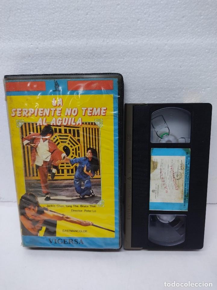 vhs. la serpiente no teme al aguila - jackie ch - Acheter Films de cinéma  VHS sur todocoleccion