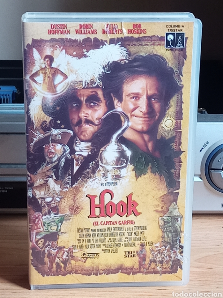 Cine: Hook El capit&aacute;n Garfio Vhs - Foto 1