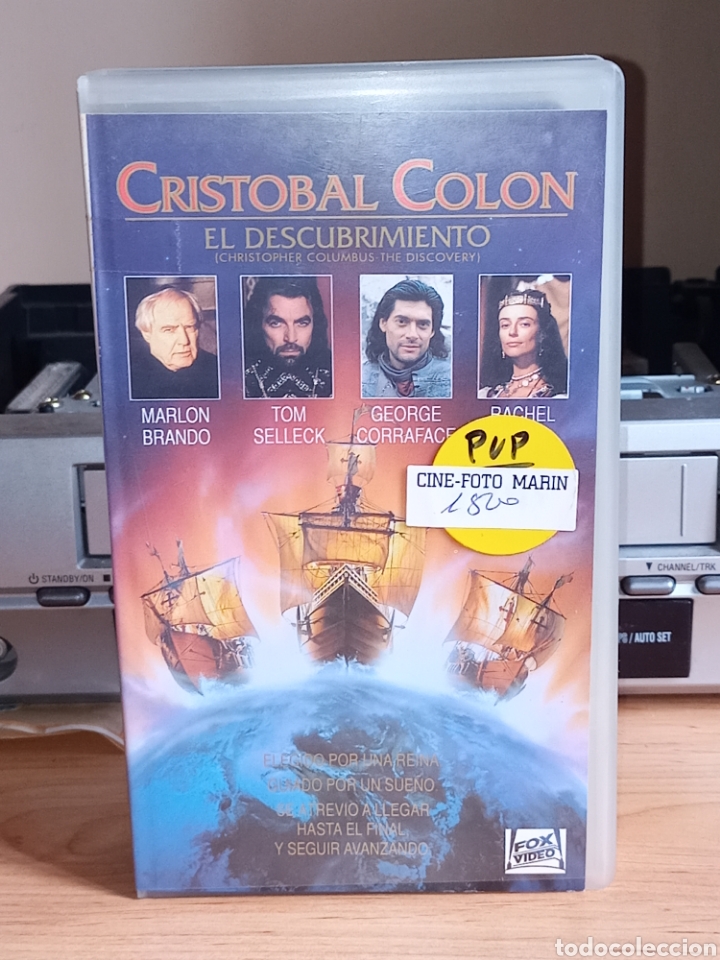 Cine: Crist&oacute;bal Col&oacute;n el descubrimiento vhs