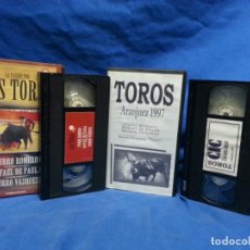 Cine: VHS - LA PASIÓN POR LOS TOROS Nº 1 MÁS REGALO