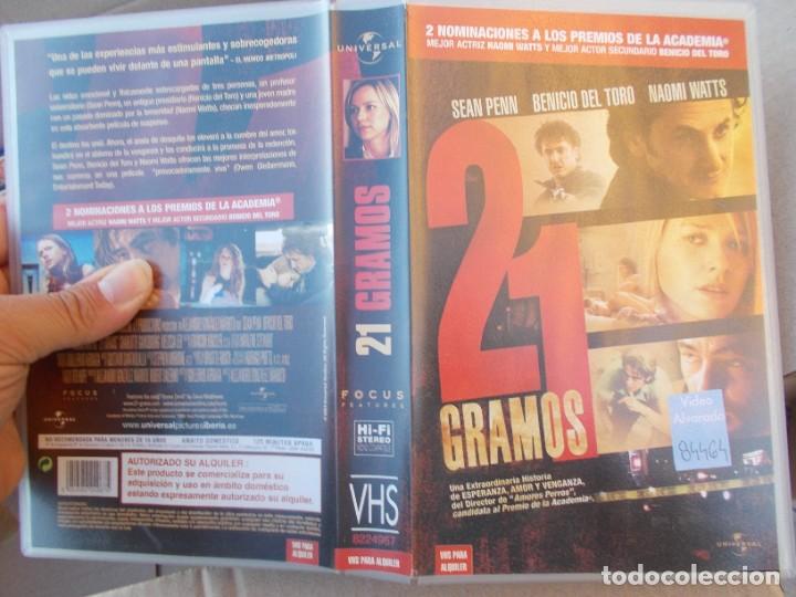 21 Gramos Vhs Caja Grande 1 Ediccion Disponem Buy Vhs Movies At Todocoleccion 296609983 4331