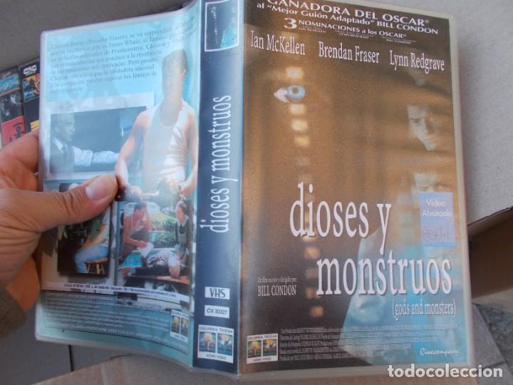 Cinema: DIOSES Y MONSTRUOS ,VHS CAJA GRANDE 1 EDICCION DISPONEMOS ,MAS.60.000,EN,VHS BETA,2000,