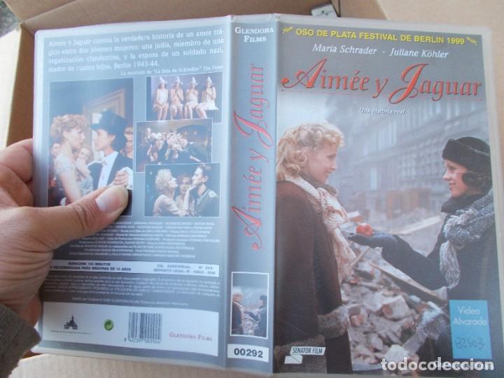 Cine: AIMEE Y JAGUAR, ,VHS CAJA GRANDE ,DISPONEMOS MAS DE 60.000,TITULOS EN VHS BETA,2000,