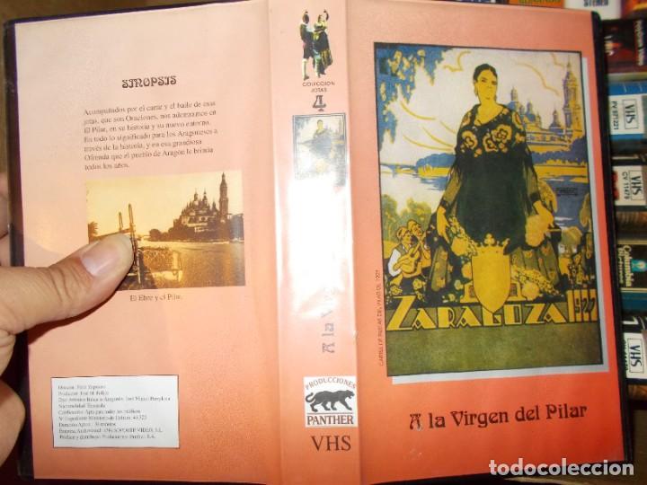 Cine: ZARAGOZA A LA VIRGEN DEL PILAR ,,VHS UNICA EN TC ''' VHS