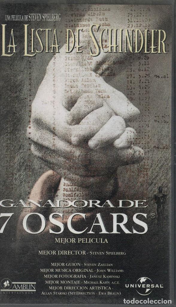 Cine: VHS La Lista de Schindler - Foto 1