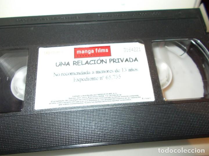 Una Relacion Privada Vhs Caja Grande 1 Ediccio Comprar Películas De Cine Vhs En Todocoleccion 5756