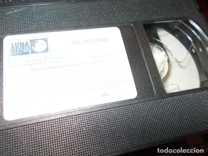 Cine: SOL DE OTO&Ntilde;O , VHS - Foto 2