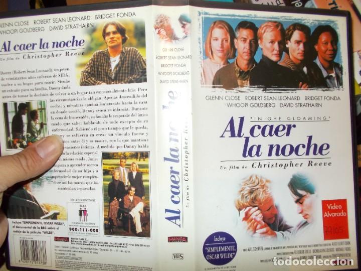 Cine: AL CAER LA NOCHE , VHS - Foto 1