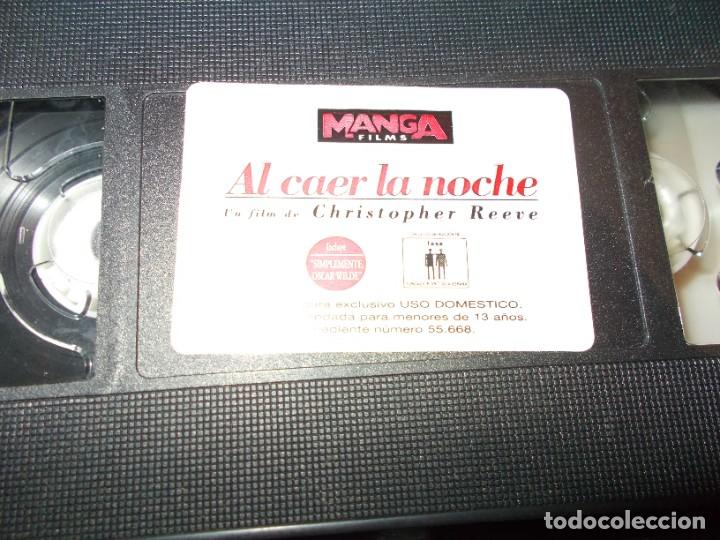 Cine: AL CAER LA NOCHE , VHS - Foto 2