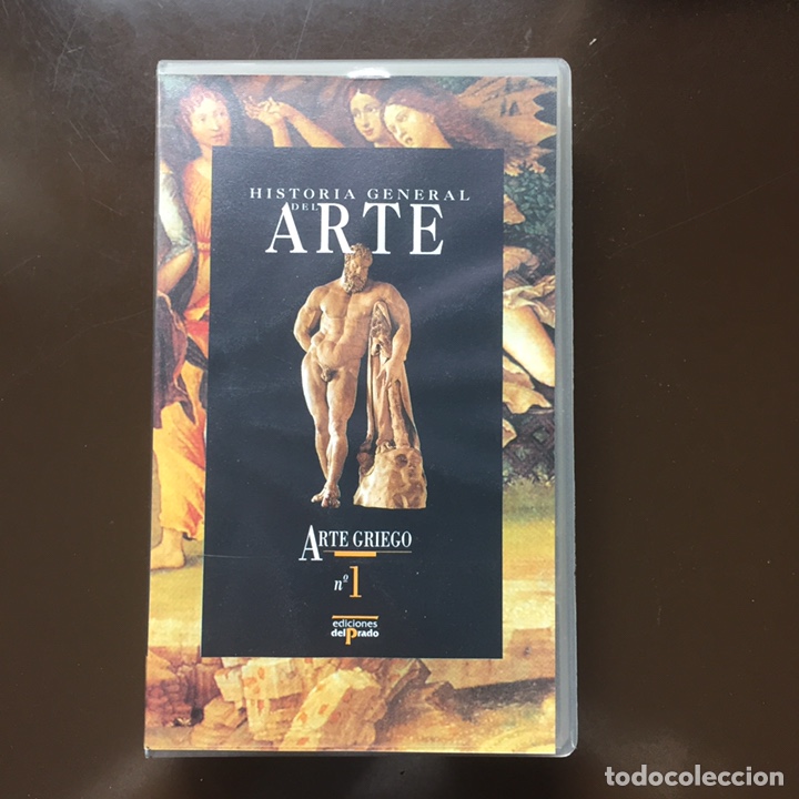 Cine: HISTORIA GENERAL DEL ARTE ARTE GRIEGO N&ordm; 1 EDICIONES PRADO VHS