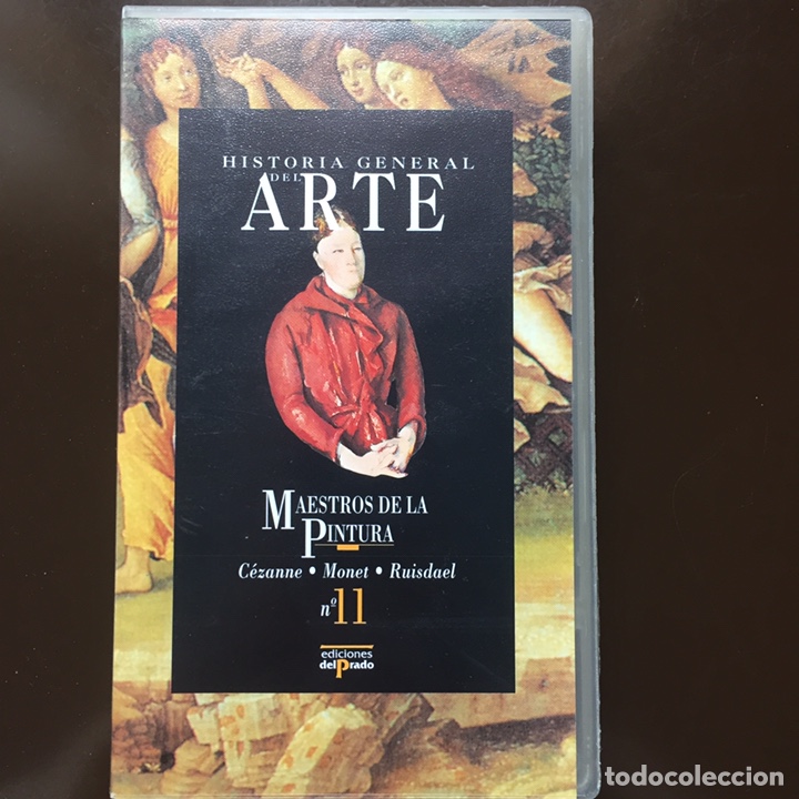 Kino: HISTORIA GENERAL DEL ARTE MAESTROS DE LA PINTURA N&ordm; 11 C&Eacute;ZANNE MONET RUISDAEL EDICIONES PRADO VHS