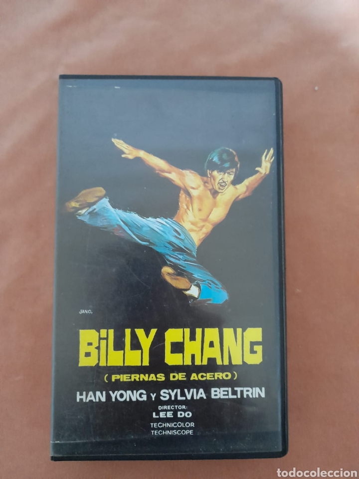 BILLY CHANG. PIERNAS DE ACERO - HAN YONG, SYLVIA BELTRIN - ARTES MARCIALES - VHS