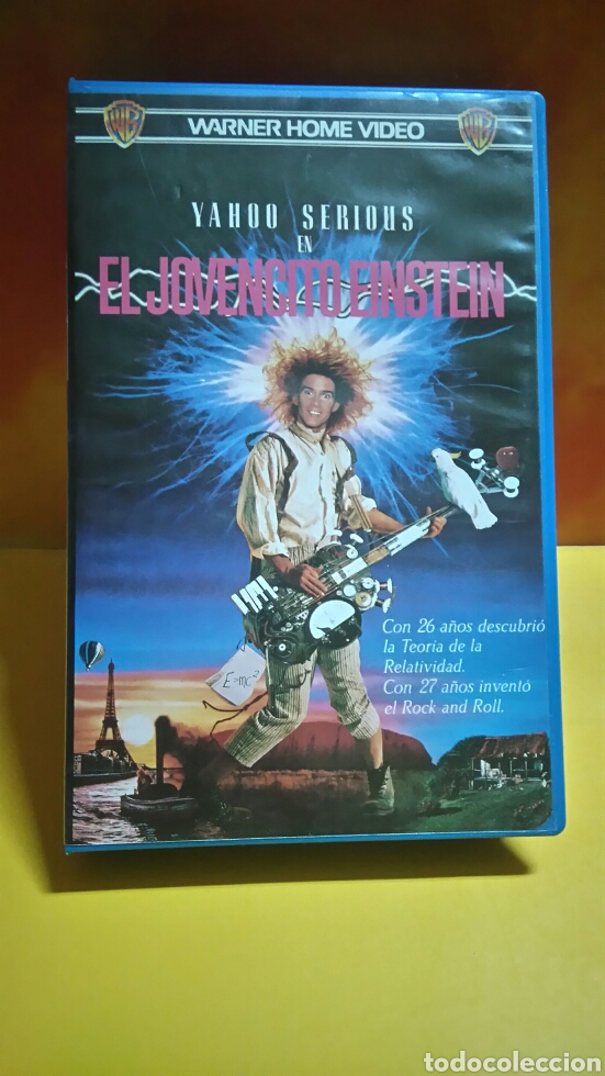 Cine: EL JOVENCITO EINSTEIN - Yahoo Serious, Odile Le Clezio - (1988) - VHS