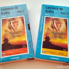 Cine: VHS LAWRENCE DE ARABIA. COLECCION EL MUNDO. NUEVO, PRECINTADO.. Lote 298845813