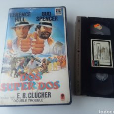 Cinéma: PELICULA VHS DOS SUPER DOS TERENCE HILL Y BUD SPENCER CAJA GRANDE ACOLCHADA VIDEOCLUB. Lote 299431943