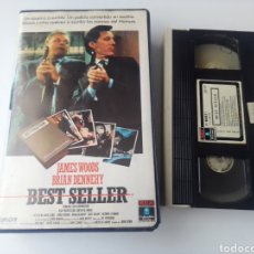 Cinema: PELICULA VHS BEST SELLER CAJA GRANDE ACOLCHADA VIDEOCLUB JAMES WOODS THRILLER. Lote 299458463