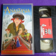 Cine: VHS - ANASTASIA - CINE FAMILIAR - FOX. Lote 300322603