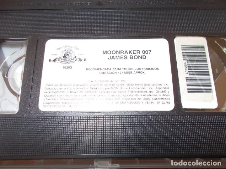 Cine: MOONRAKER VHS - Foto 2
