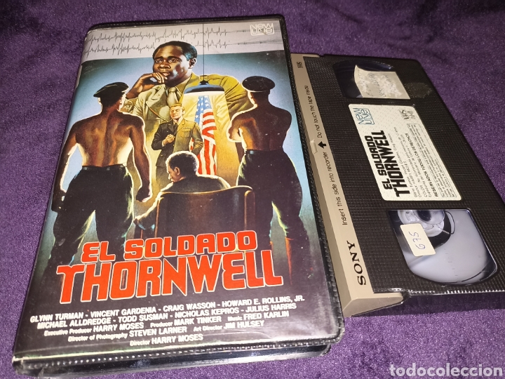 Cine: El soldado thornwell- vhs- blaxplotaition movies