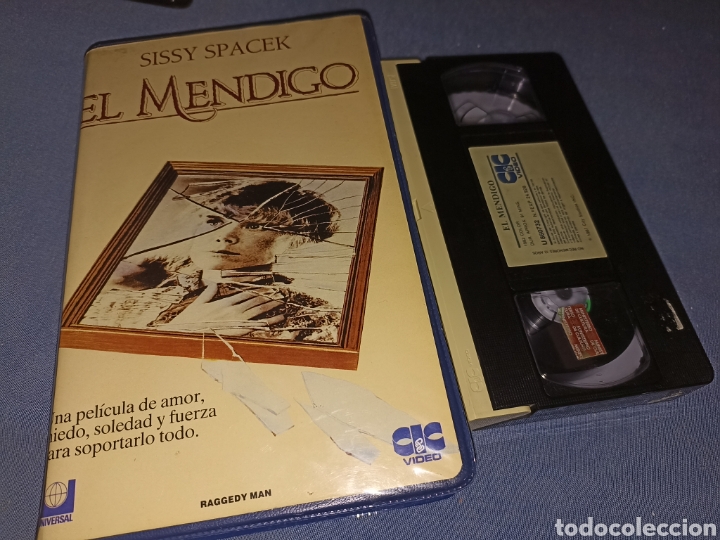 Cine: El mendigo- vhs- sissy spacek- &uacute;nica en tc (ec3)