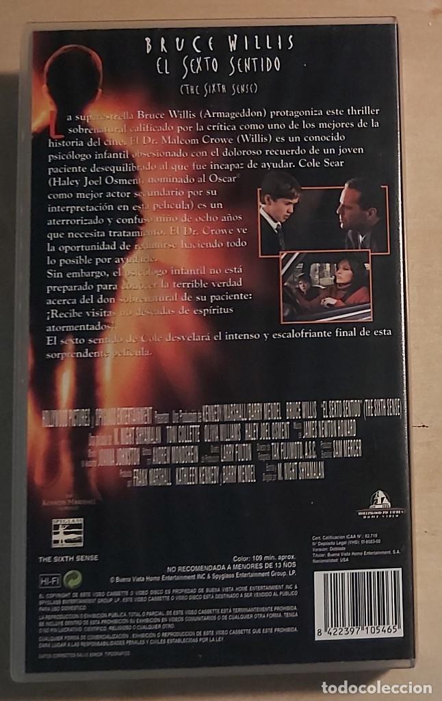 Cine: El sexto sentido VHS - Foto 4