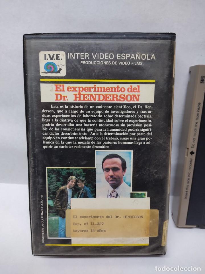 el experimento del dr. henderson vhs - Buy VHS Movies at todocoleccion ...