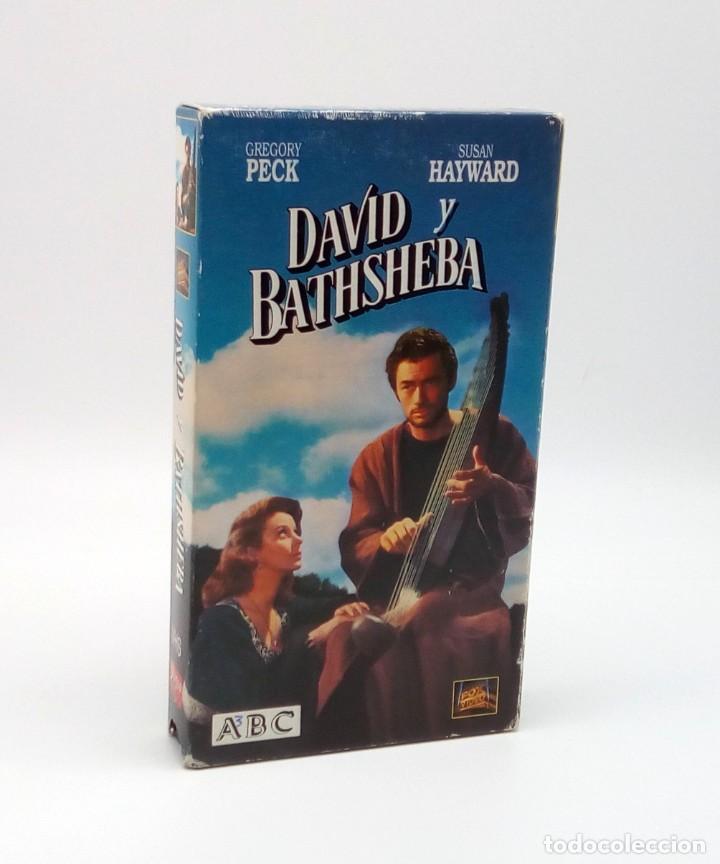 Cine: VHS David y Bathsheba - Foto 1