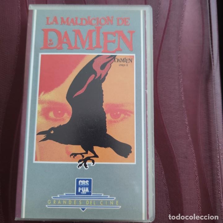 Cine: Pel&iacute;cula VHS Original La Maldici&oacute;n De Damien
