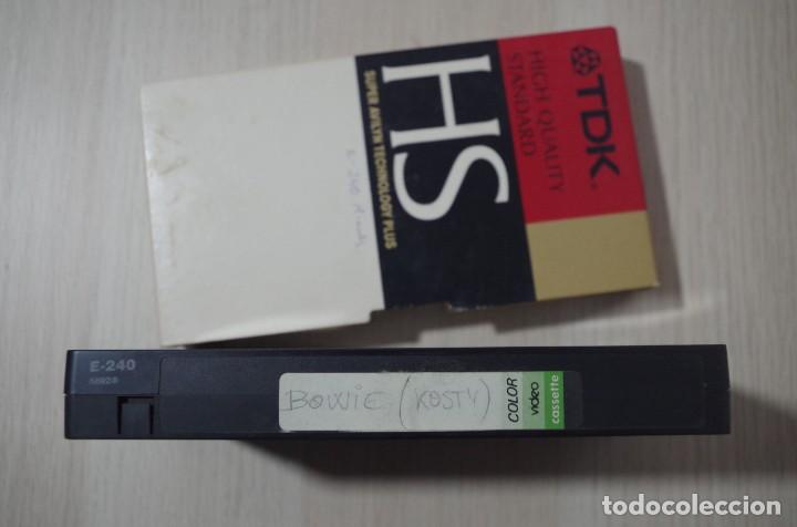 Cine: VHS TDK DAVID BOWIE CON FUNDA - Foto 2