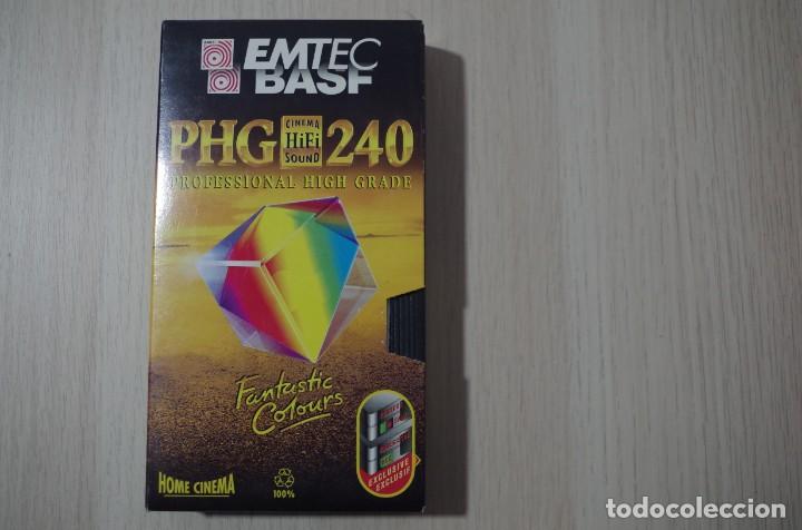 Cine: VHS EMTEC BASF PHG 240 MAS DE 1 HORA DE ESTOPA Y QUE NOCHE LA DE AQUEL DIA BEATLES