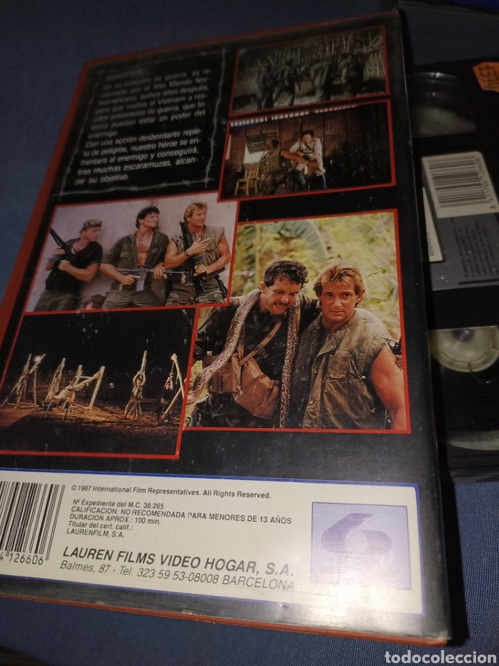 Cine: Operaci&oacute;n Rambo - vhs - Foto 2