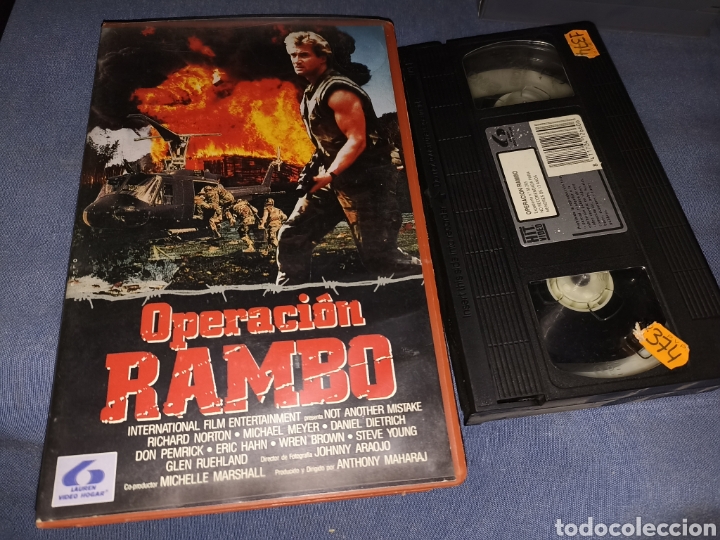 Cine: Operaci&oacute;n Rambo - vhs - Foto 1