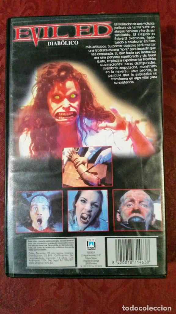 Cine: EVIL ED Filmax 1997 VHS - Foto 2