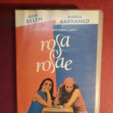 Cine: ROSA ROSAE.VHS.ANA BELEN/MARIA BARRANCO. Lote 304931158