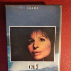 Cine: YENTL.VHS.BARBRA STREISAND. Lote 304936513