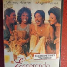 Cine: ESPERANDO UN RESPIRO.VHS.WHITNEY HOUSTON.. Lote 304937978