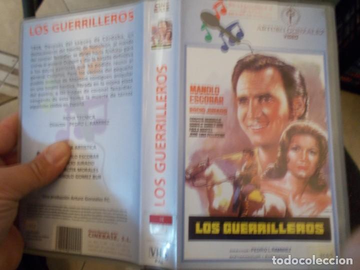 Cine: LOS GUERRILLEROS VHS - Foto 1