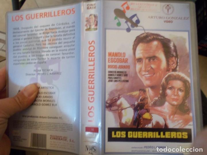 Cine: LOS GUERRILLEROS VHS - Foto 2
