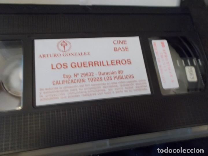 Cine: LOS GUERRILLEROS VHS - Foto 3